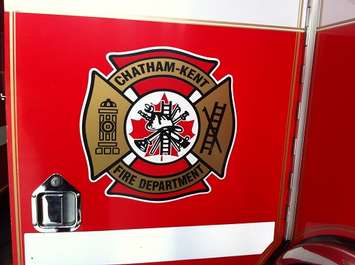 The Chatham-Kent Fire Department logo. (Photo by Bob Becken)