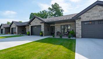 Townhomes at Valentine Estates in Petrolia. Image courtesy of Gold Leaf Properties. 