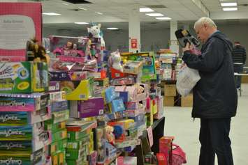 Toy donations collected for the Chatham Goodfellows 2018 No Child Without a Christmas campaign  (Photo by Allanah Wills)