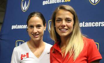 University of Windsor celebrates local Olympians with celebratory send-off, July 26, 2016. (photo by Maureen Revait) 