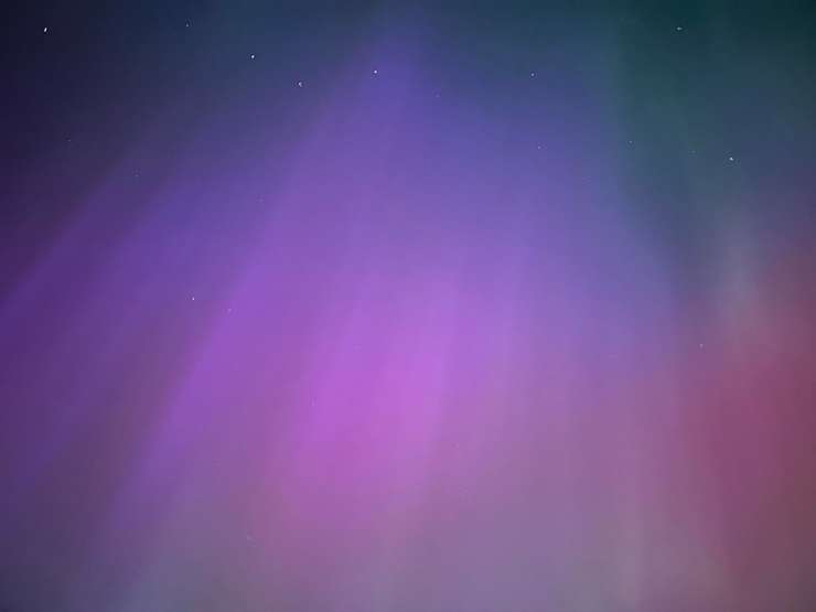 Aurora Borealis Gadshill, Ontario, May 10, 2024 (Image courtesy of Carla Johnston)