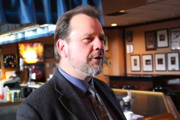 Windsor community activist Patrick Hannon. (Photo by Mike Vlasveld)