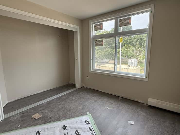 The interior of an apartment at the Kathleen Avenue Housing Project. July, 2026. Photo courtesy of the County of Lambton via Facebook.