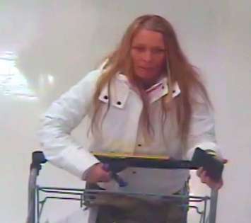 Police look to identify this woman in connection with theft investigation. (Photo courtesy of CKPS).