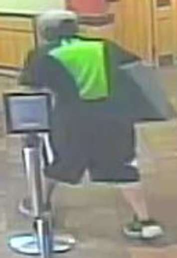 A suspect wanted in connection with  break-ins in Komoka and Delaware, August 4, 2018. Photo courtesy of Middlesex OPP.