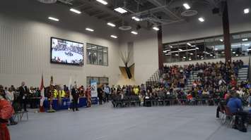 Lambton College 2019 Pow Wow  April 4, 2019 Photo by Melanie Irwin