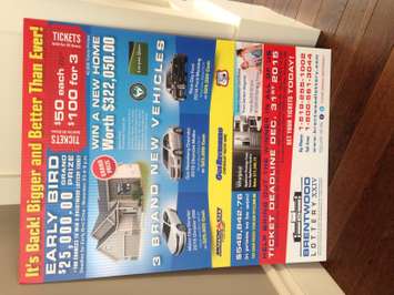 Brentwood Lottery Home unveiled in Kingsville. October 29, 2015 (Photo by Kevin Black)