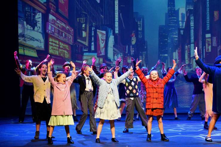 Annie Jr. at Sarnia's Imperial Theatre (Photo courtesy of Imperial Theatre)