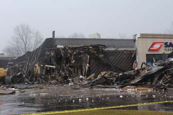 Charred remains at 701 St Clair St.  January 17, 2017.  (Photo by Paul Pedro)