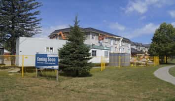 Maxwell Park Place expansion project. August 18, 2025. (Photo by Natalia Vega)