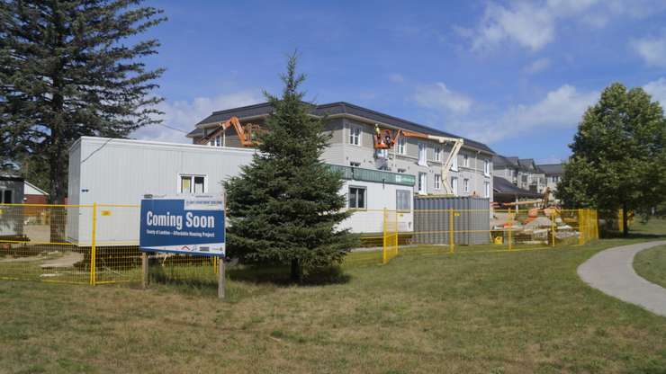 Maxwell Park Place expansion project. August 18, 2025. (Photo by Natalia Vega)