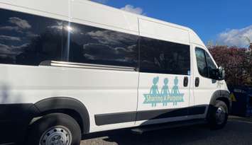Accessible van donated to Sharing A Purpose, October 21, 2025. (Photo by Maureen Revait) 