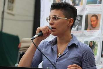 A vigil is held in Windsor after the deadly shooting at a gay nightclub in Orlando. (Photo by Ricardo Veneza)