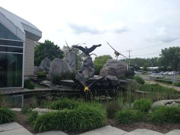 Celebrating National Tourism Week BBQ at the Lambton Mosaic Announcement June 5, 2015 (BlackburnNews.com Photo by Briana Carnegie)