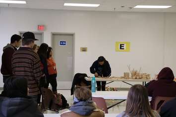 Lambton College's 25th annual pow wow, special educational awareness day. April 7, 2017 BlackburnNews.com photo by Meghan Bond