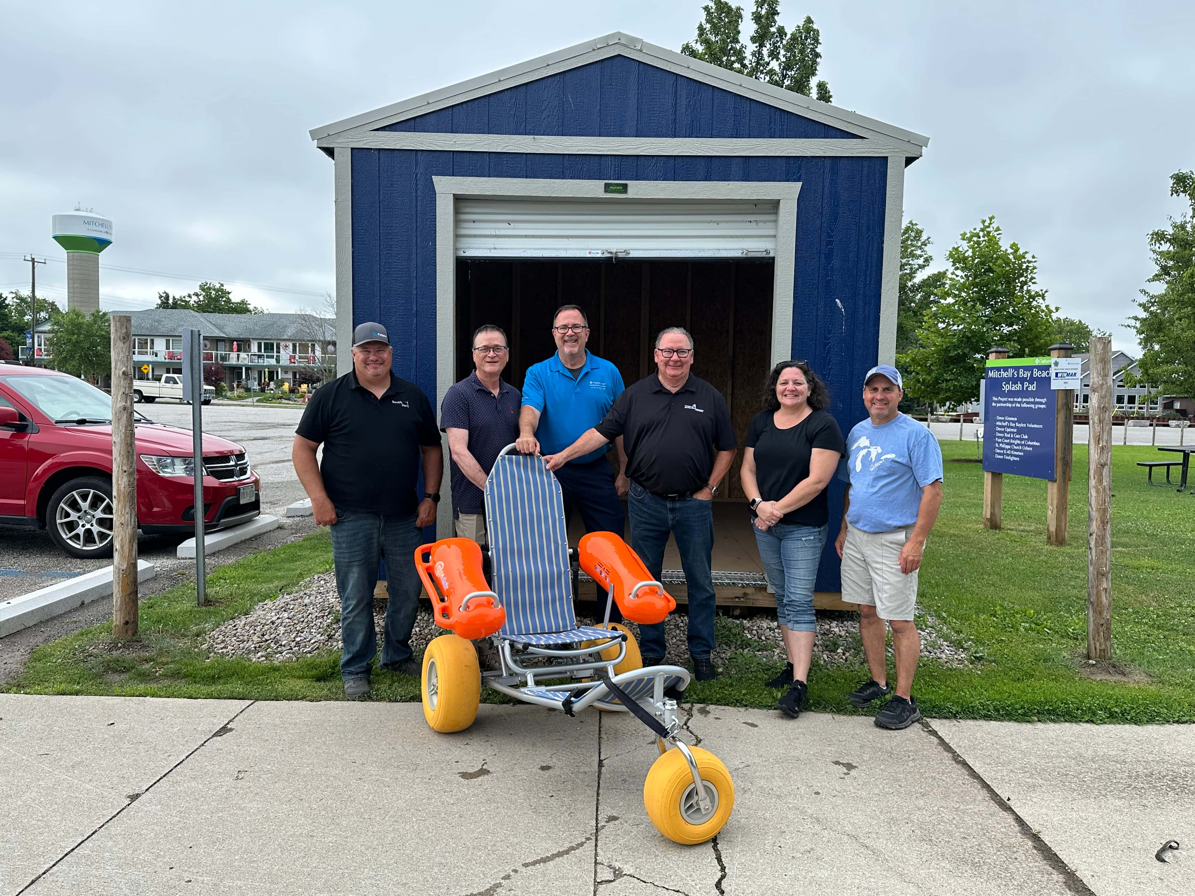 CK beach accessibility expanded with another floating wheelchair