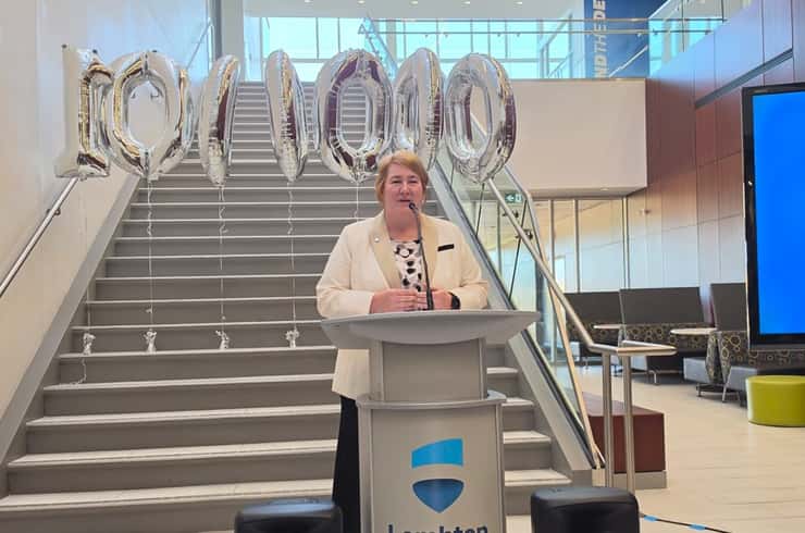 BMO Senior Vice President and Head of Ontario, Corporate Finance Sheri Griffiths (Blackburn Media photo by Josh Boyce)