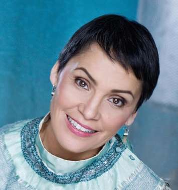 Canadian Singer Susan Aglukark.  Photo from Huron Waves. 