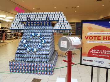CANstruction 2018. (photo by Stephanie Chaves)