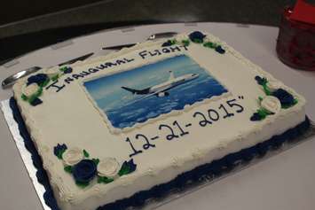 Maiden flight of Air Transat from Windsor to Punta Cana, Dominican Republic, December 21, 2015.  (Photo by Adelle Loiselle)