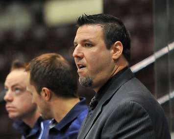 Former Windsor assistant Bob Jones hired by Oshawa. (Photo by Terry Wilson / OHL Images.)