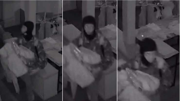 A suspect sought in a break and enter at a downtown Sarnia clothing store - July 14/25 (Photo courtesy of Sarnia Police Service)