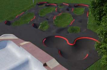 An example of what a multi-use pump track could look like.(Municipality of Chatham-Kent) 