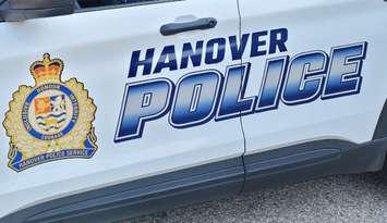 Hanover police vehicle (Photo courtesy of @ChiefKnoll via Twitter)
