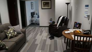NOVA Chemicals Health & Research Centre Simulation Apartment May 15, 2019. (Photo by Melanie Irwin, Blackburn News)
