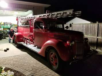 Fire Truck 1939 Ford Bickle #1 Photo courtesy of Village of Point Edward via Facebook