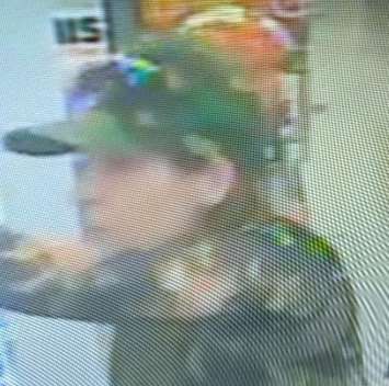 Chatham-Kent police are looking for the public’s assistance in identifying this person as part of a shoplifting investigation at the Real Canadian Superstore. (Photo courtesy of Chatham-Kent police)