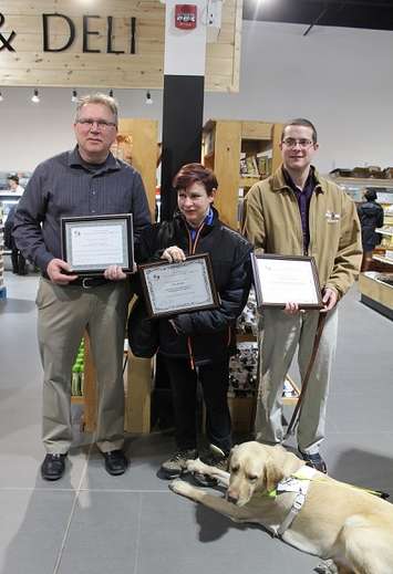 The 2017 Accessibility Awards presentation at The Dutch Market in Chatham. February 21, 2017. (Photo by Natalia Vega)