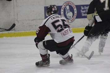 The Chatham Maroons take on the LaSalle Vipers, December 7, 2014. (Photo courtesy of Jocelyn McLaughlin)