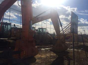 The site of the Piroli Seacliff Square development in Leamington on March 30, 2015. (Photo by Ricardo Veneza)