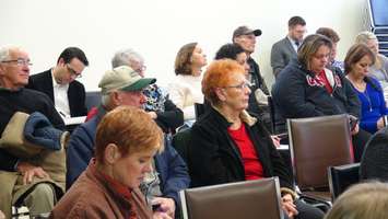 Chatham-Kent residents at a Liberal health town hall meeting (Photo by Jake Kislinsky).