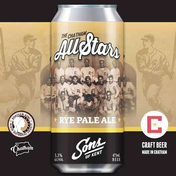 Chatham All-Stars Rye Pale Ale (Photo via Sons of Kent Facebook) 