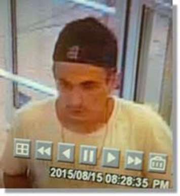 Photo of a suspect accused of stealing a pregnancy tester. (Photo courtesy of the Chatham-Kent Police Service)