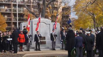 Annual Sarnia Remembrance Day Service - Nov 11/16 (Blackburnnews.com Photo By Leeya Morrow)