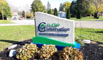 St. Clair Conservation Authority on Mill Pond Crescent in Strathroy. November 4, 2018. (Photo by Colin Gowdy, BlackburnNews)