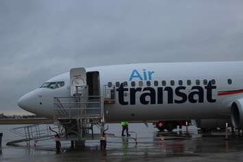 Maiden flight of Air Transat from Windsor to Punta Cana, Dominican Republic, December 21, 2015.  (Photo by Adelle Loiselle)