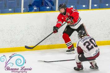 The Sarnia Legionnaires hosting the Chatham Maroons. 17 March 2022. Shawna Lavoie Photography.