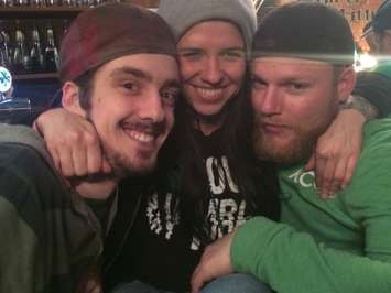 Revellers celebrate St. Patrick's Day at Gilligan's Restaurant in Leamington. (Photo by Ricardo Veneza)
