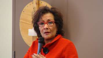 Federal Liberal Health Critic Hedy Fry (Photo taken by Jake Kislinsky).