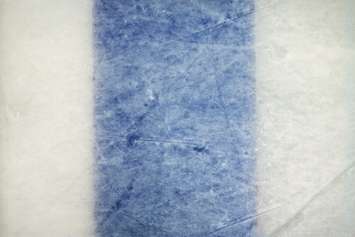 Ice hockey rink blue line. © Can Stock Photo / alextois