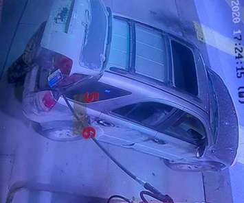 Theft at Mobile Gas Bar in Chatham. (Photo courtesy of CKPS).