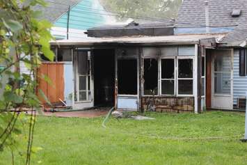 Windsor fire responds to a house fire at 1610 Felix Ave., August 25, 2015. (Photo by Jason Viau)