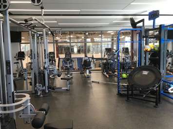 Lambton College's new 6,000 square foot fitness centre. October 18, 2018 Photo by Melanie Irwin 