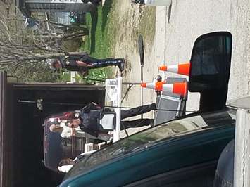 OSPCA investigation at a Harriston home May 6, 2015. Submitted photo.