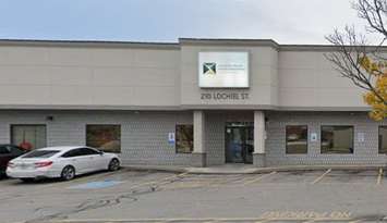 The CMHA building on Lochiel Street in Sarnia (Photo via Google Maps)