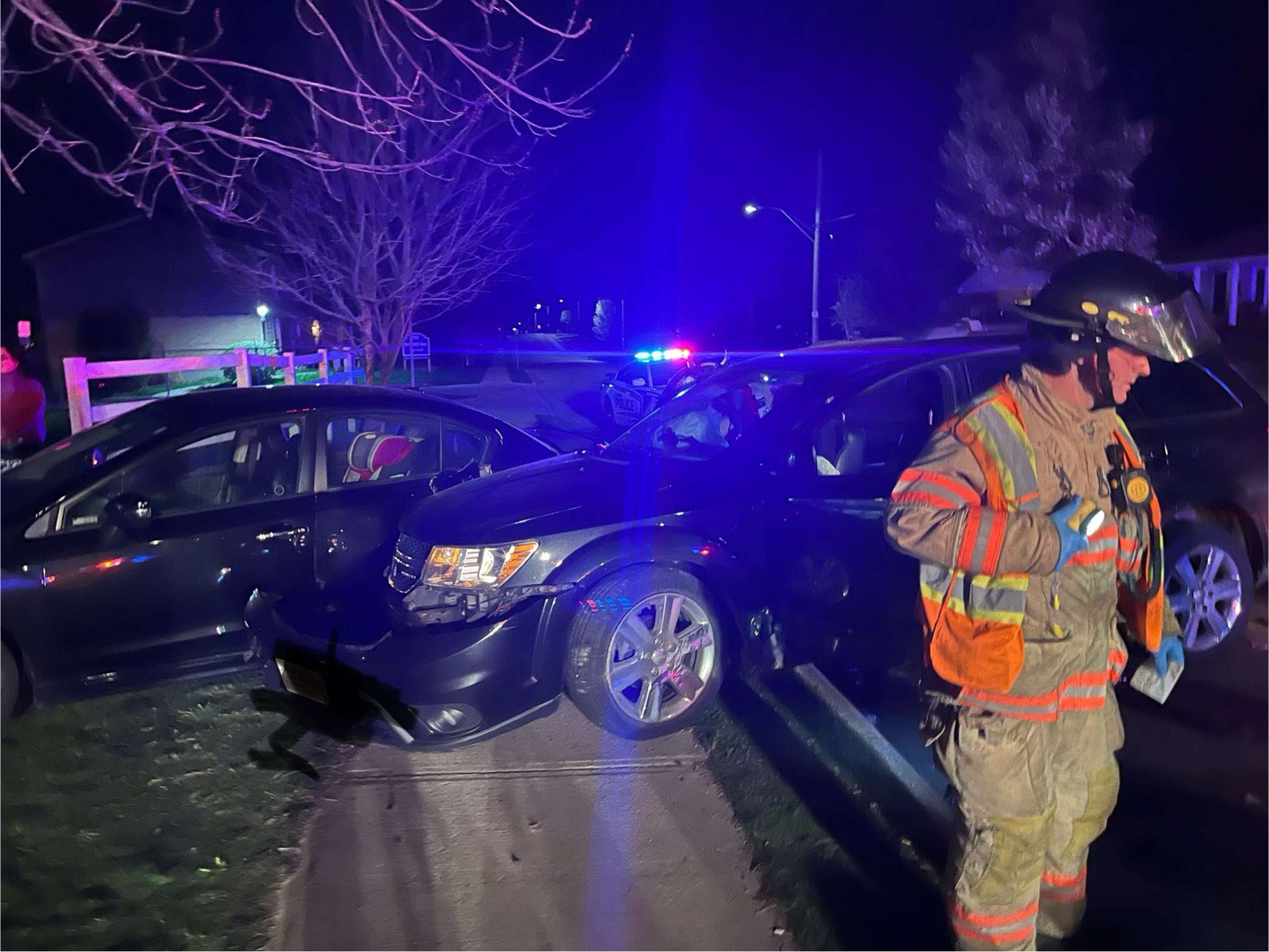 Emergency crews kept busy with weekend crashes in London